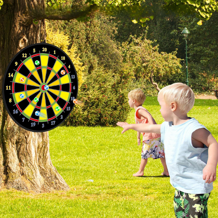 Large Children's Dartboard Set, Fun and Interactive
