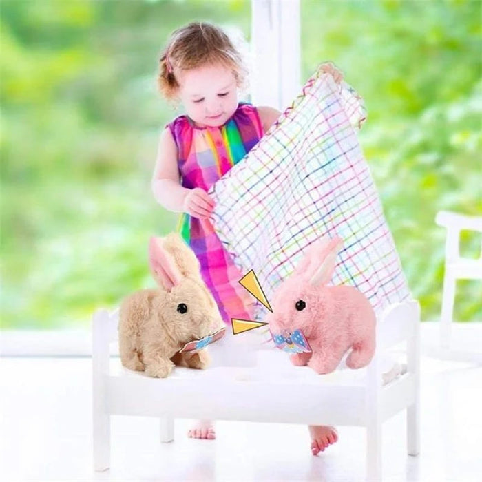 Interactive Plush Bunny, Engaging Companion
