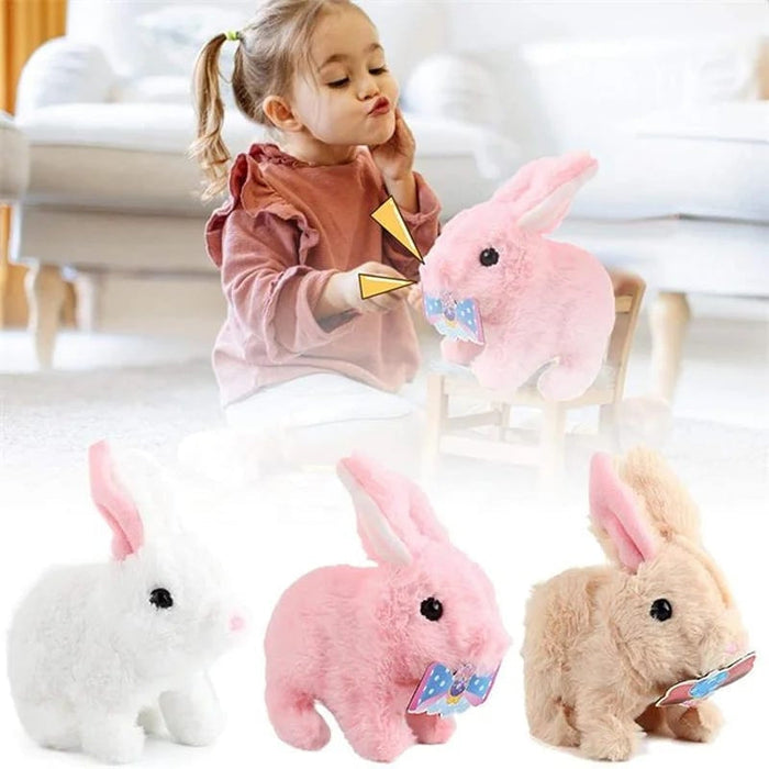 Interactive Plush Bunny, Engaging Companion