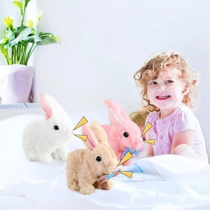 Interactive Plush Bunny, Engaging Companion