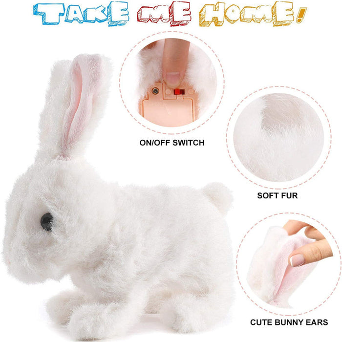 Interactive Plush Bunny, Engaging Companion