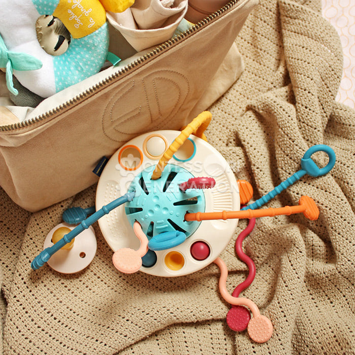 Montessori Pulling Baby Toy | Sensory Play