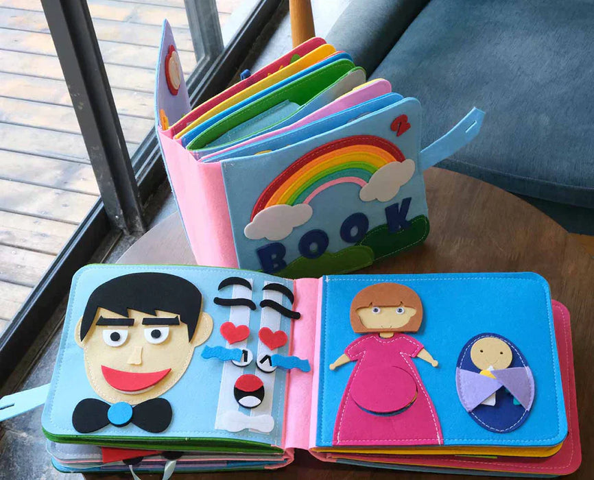 Exploratory Storytelling Kit, Interactive Felt Narratives