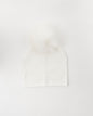 Kid Cotton Beanie Ivoire