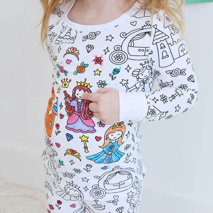Imaginative Children's Pajamas, Whimsical Design