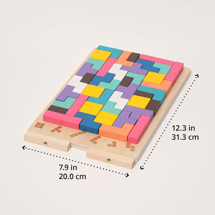 Montessori Brain Blocks For Kids | Logic Puzzle Play