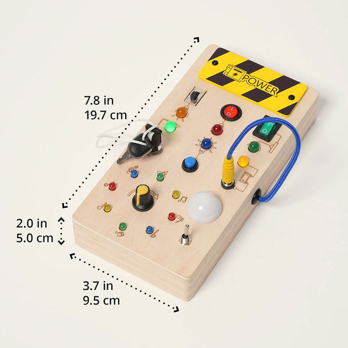 Montessori Wooden Switch Board For Kids | Sensory Activity