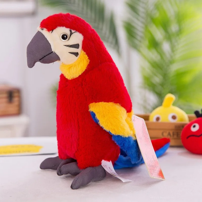 Chatting Parrot Plush Toy, Interactive Companion