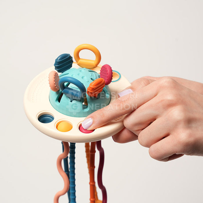 Montessori Pulling Baby Toy | Sensory Play