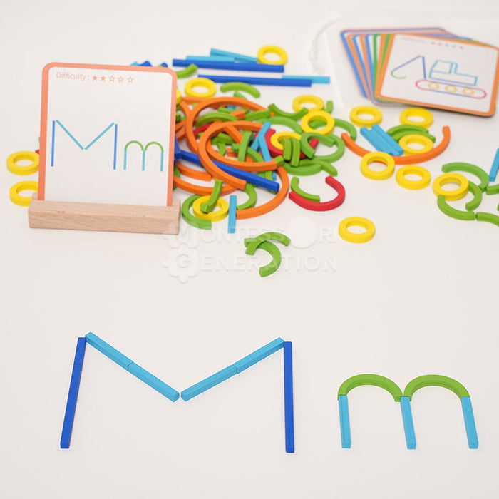 Montessori Smart Sticks For Kids | Creative Activity