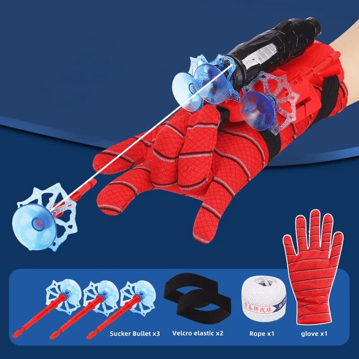 Interactive Superhero Toy, Engaging Spider Launcher for Kids 3+