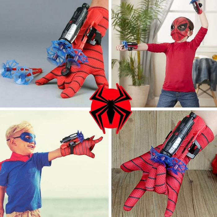 Interactive Superhero Toy, Engaging Spider Launcher for Kids 3+
