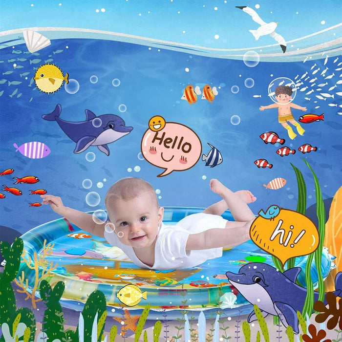 Colorful Baby Sensory Water Mat, Engaging & Developmental