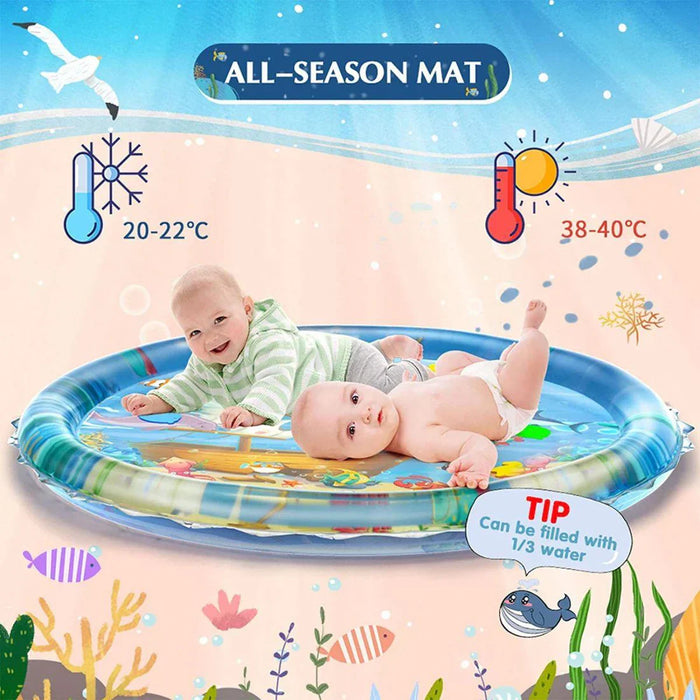 Colorful Baby Sensory Water Mat, Engaging & Developmental