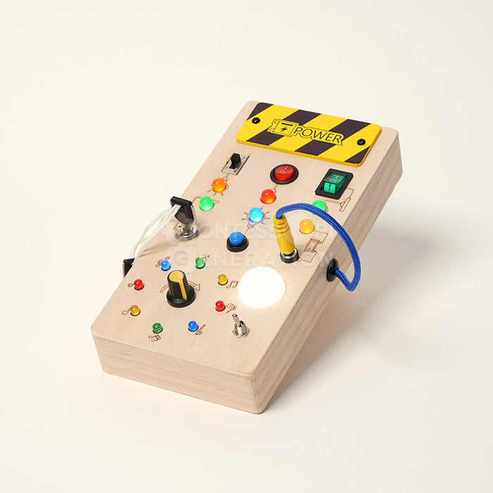 Montessori Wooden Switch Board For Kids | Sensory Activity